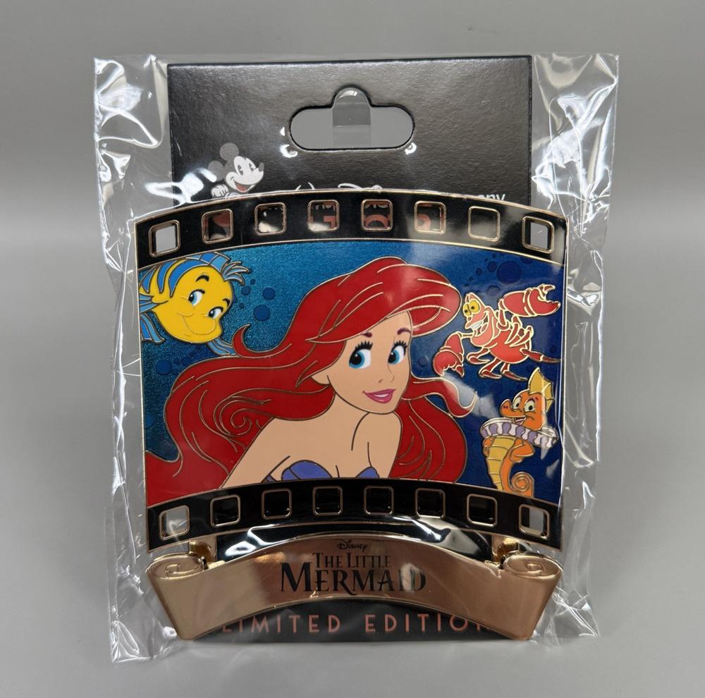 D23 Expo 2026 DEC Disney Ariel Little Mermaid Film Pin Reel of Magic LE 500
